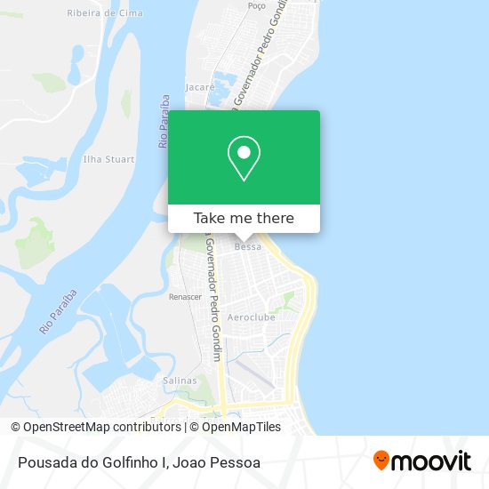 Pousada do Golfinho I map