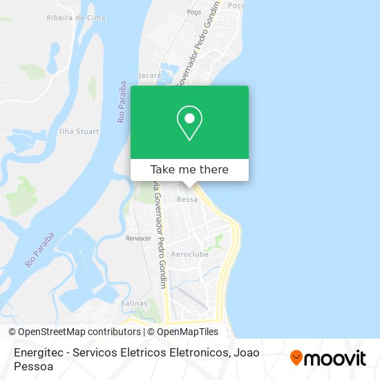 Energitec - Servicos Eletricos Eletronicos map