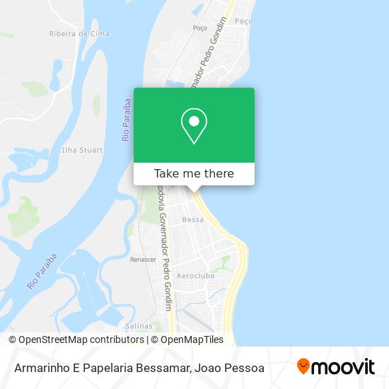 Armarinho E Papelaria Bessamar map