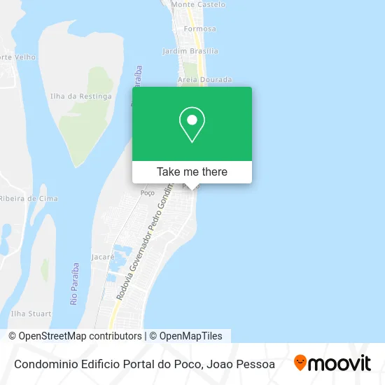 Condominio Edificio Portal do Poco map