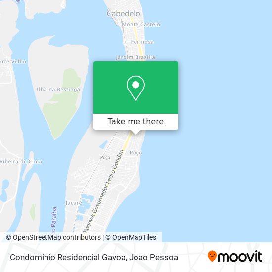 Condominio Residencial Gavoa map