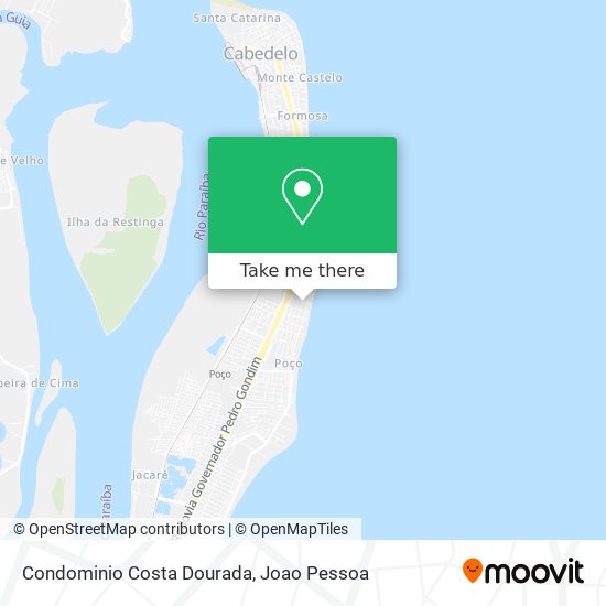 Condominio Costa Dourada map