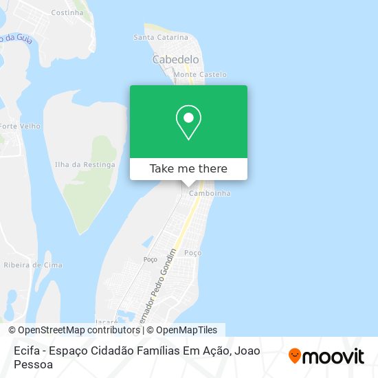 Ecifa - Espaço Cidadão Famílias Em Ação map