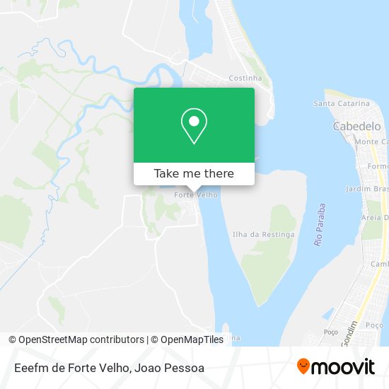Eeefm de Forte Velho map