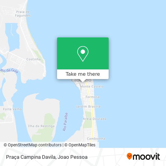 Praça Campina Davila map