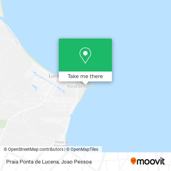 Praia Ponta de Lucena map