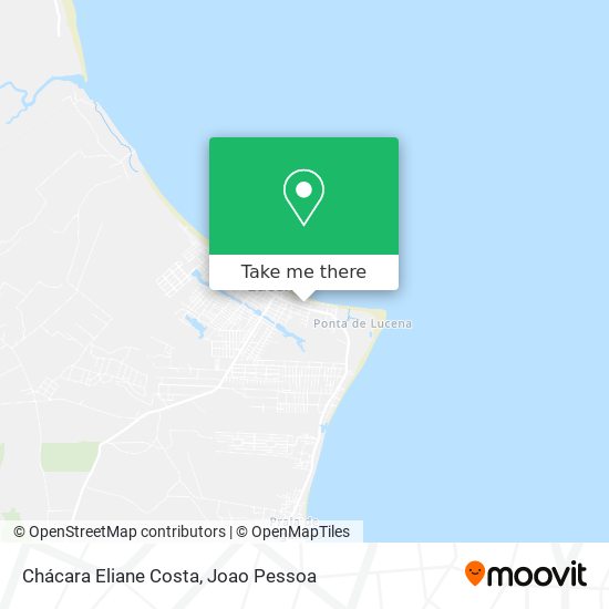 Chácara Eliane Costa map