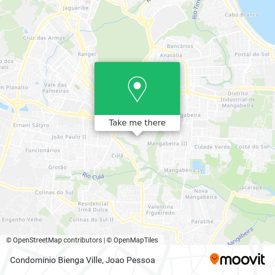 Condomínio Bienga Ville map