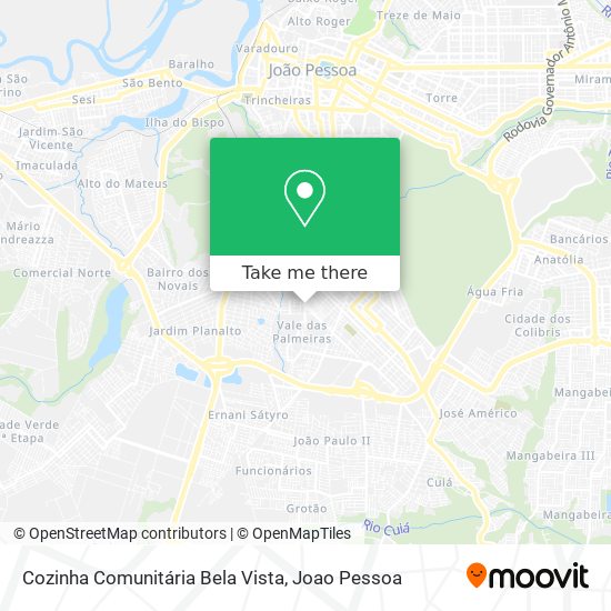 Cozinha Comunitária Bela Vista map
