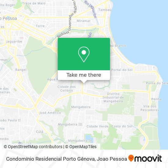 Condomínio Residencial Porto Gênova map
