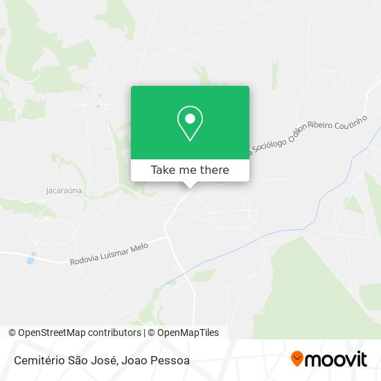 Cemitério São José map