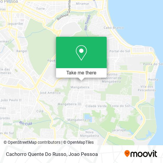Cachorro Quente Do Russo map