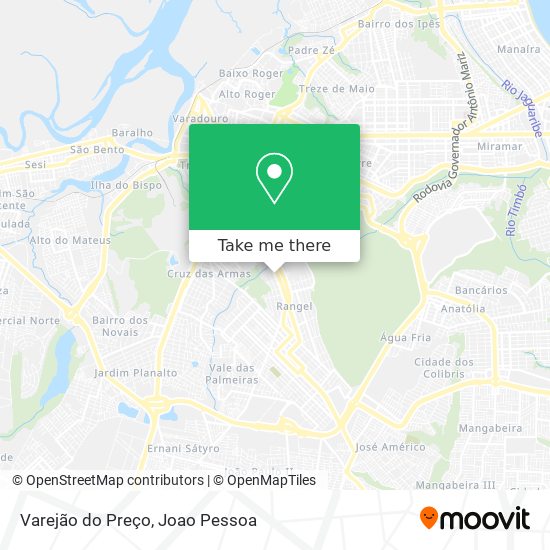 Varejão do Preço map