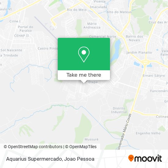 Aquarius Supermercado map