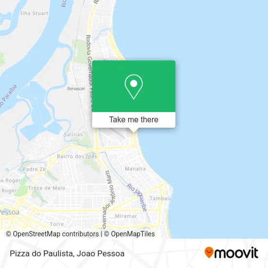 Pizza do Paulista map