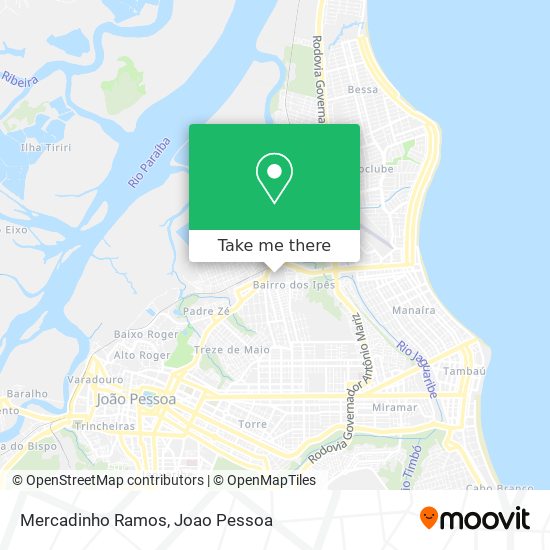 Mapa Mercadinho Ramos