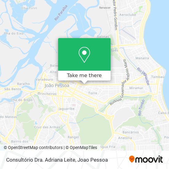 Consultório Dra. Adriana Leite map