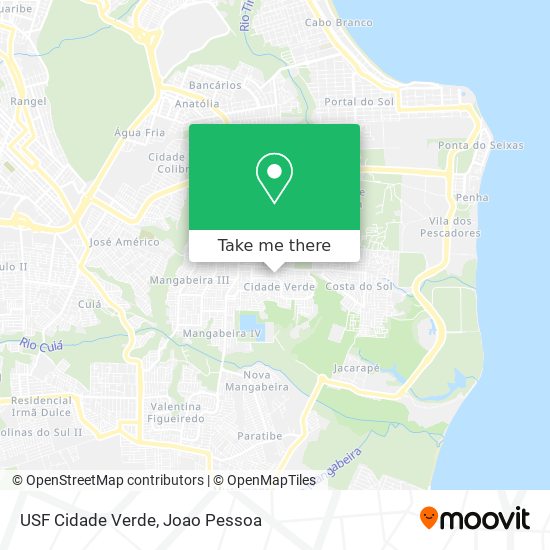 Mapa USF Cidade Verde