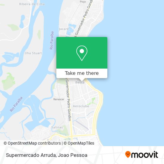 Supermercado Arruda map