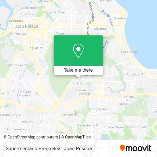 Supermercado Preço Real map