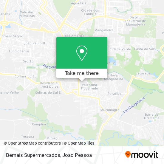 Bemais Supermercados map