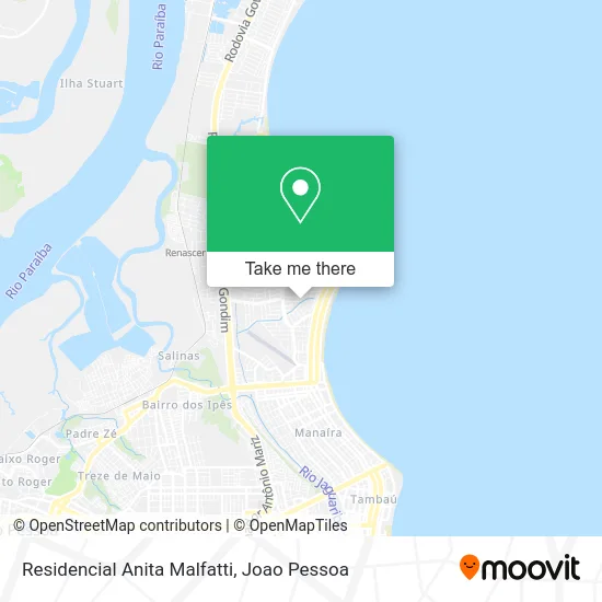 Residencial Anita Malfatti map