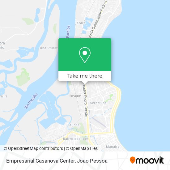 Empresarial Casanova Center map