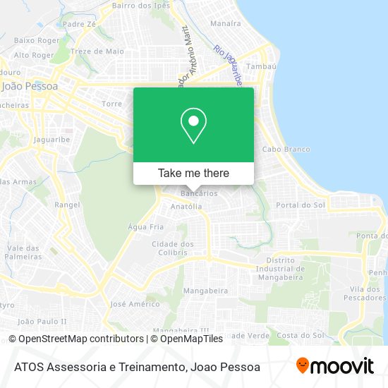 ATOS Assessoria e Treinamento map