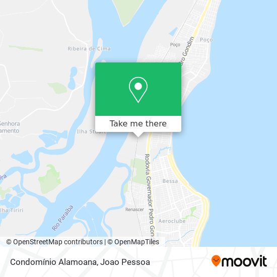 Condomínio Alamoana map