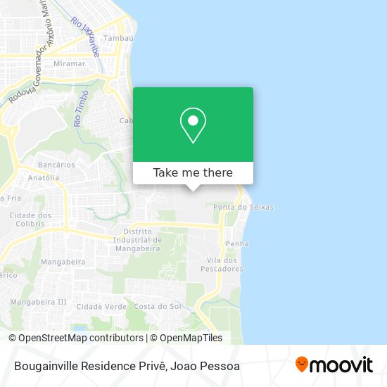 Bougainville Residence Privê map