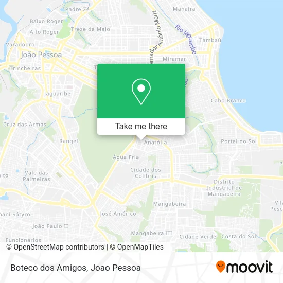 Boteco dos Amigos map