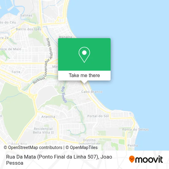 Rua Da Mata (Ponto Final da Linha 507) map