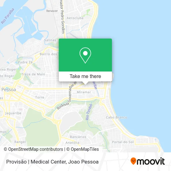 Provisão | Medical Center map