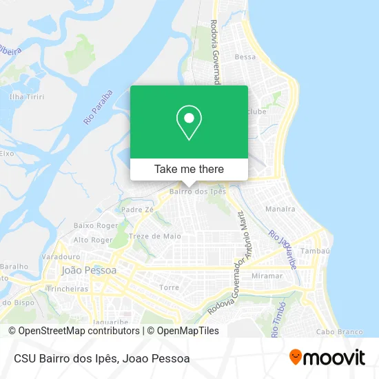 CSU Bairro dos Ipês map