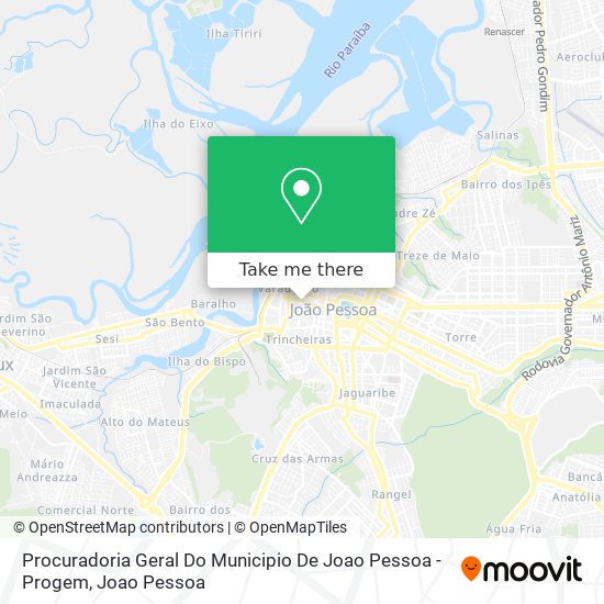 Procuradoria Geral Do Municipio De Joao Pessoa - Progem map