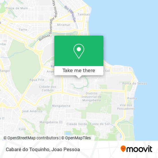 Cabaré do Toquinho map