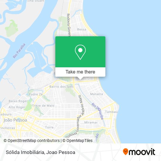 Sólida Imobiliária map