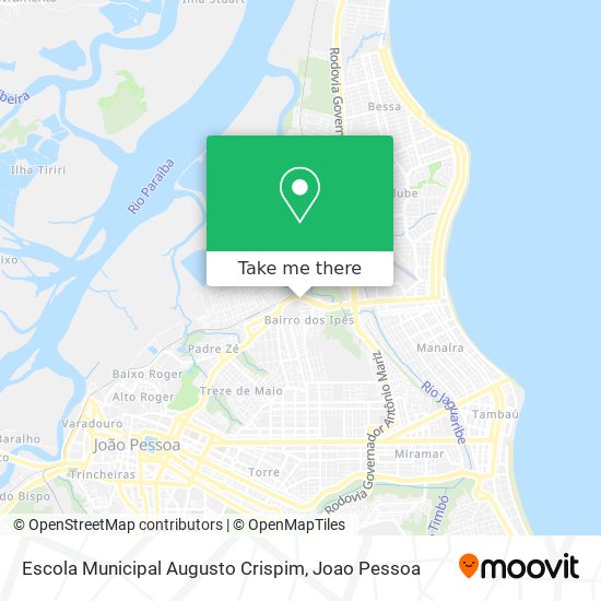 Escola Municipal Augusto Crispim map