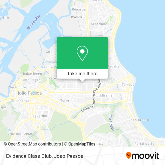 Evidence Class Club map