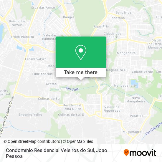 Condomínio Residencial Veleiros do Sul map