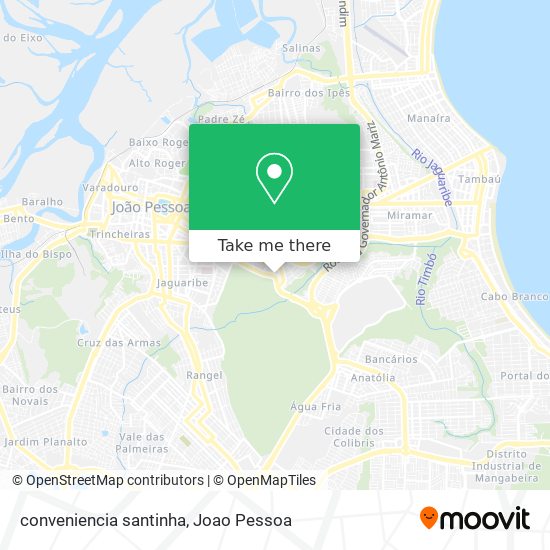 Mapa conveniencia santinha