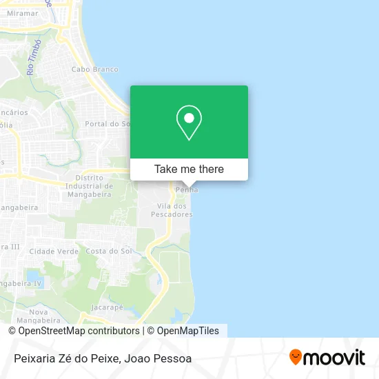 Peixaria Zé do Peixe map