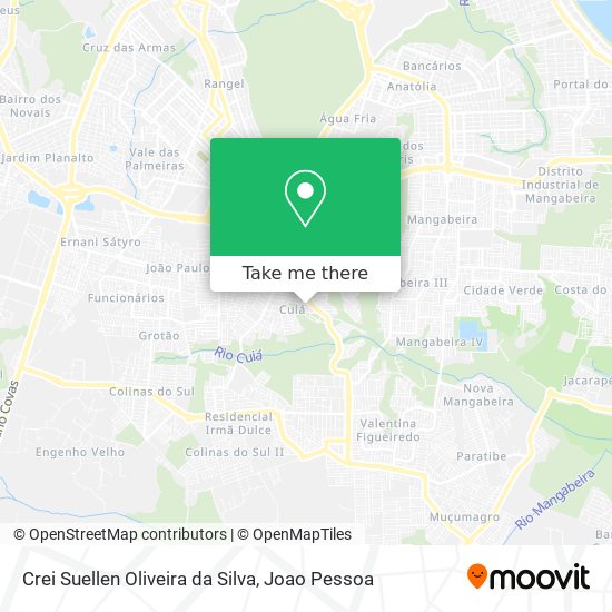 Crei Suellen Oliveira da Silva map
