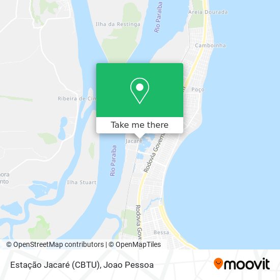 Estação Jacaré (CBTU) map