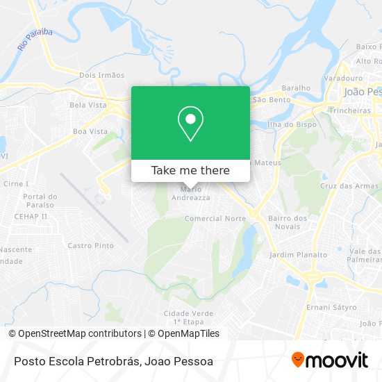 Posto Escola Petrobrás map
