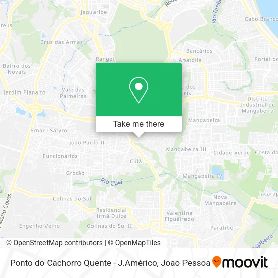 Ponto do Cachorro Quente - J.Américo map