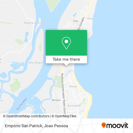 Empório San Patrick map