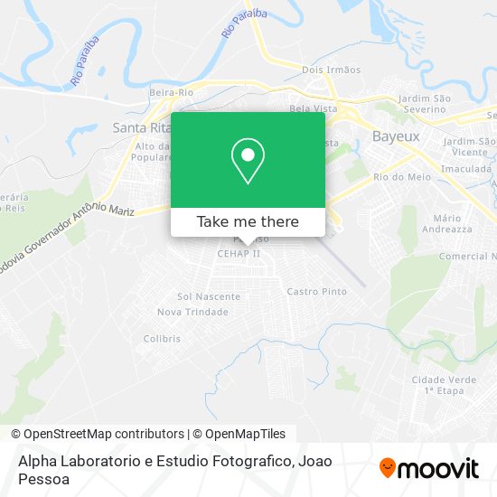 Alpha Laboratorio e Estudio Fotografico map