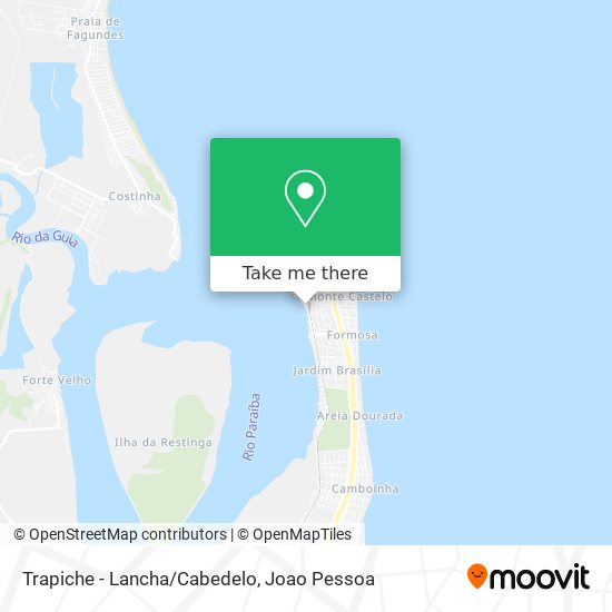 Trapiche - Lancha/Cabedelo map