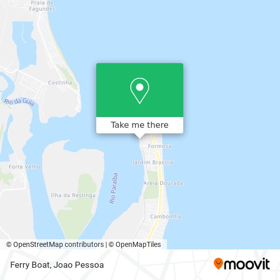 Ferry Boat map